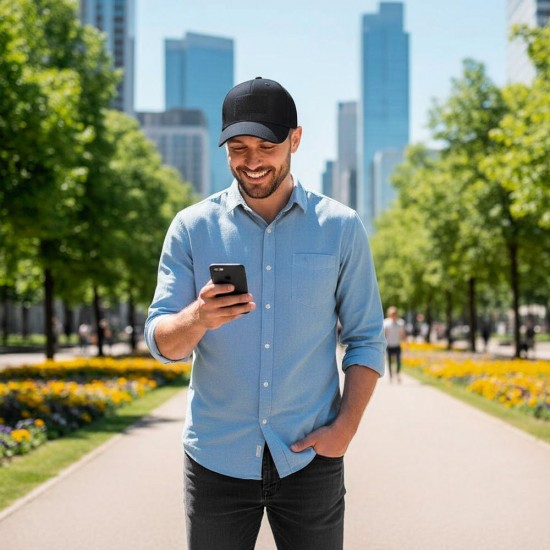 Кепка coFEE Heavy чорна - 1926-3 CO