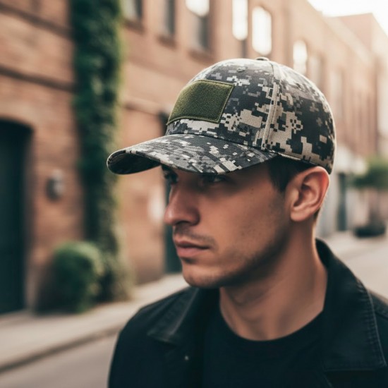 Кепка coFEE з липучкою під шеврон велкро піксель - 1926-54 CO-V