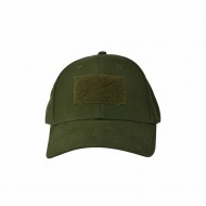 Кепка coFEE з липучкою під шеврон велкро хакі - 1926-269 CO-V