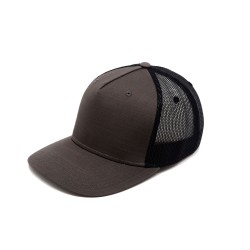 Кепка coFEE Five panels snap сіра - 2026.7 CO