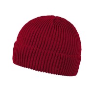 Шапка coFEE Wrap beanie бордова - 3030.2 CO