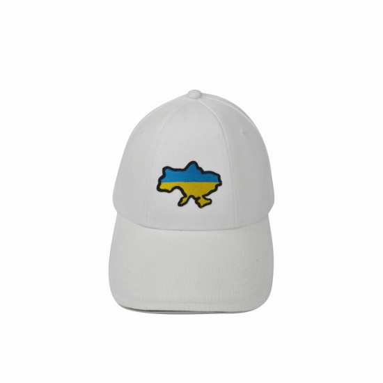Кепка coFEE з шевроном Мапа України біла - SH1734-6 CO/89731